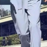 Athleta  skyline pant 11 paperbag baby blue size 0 Photo 0