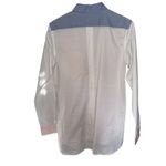Gap NWT ‎ Colorblock boyfriend shirt Size S Photo 4