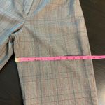 Carlisle VTG Plaid Wool Blend Retro Trouser 8 Gray Red Classic Career Pants READ Photo 12