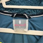 Free People Movement Fall to Rise Fluffy Quarterzip Pullover Margarita Blue Photo 4