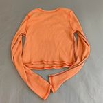Wild Fable  Long Sleeve Ribbed Top With Contrast Stitching Photo 5