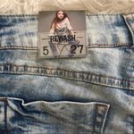 REWASH  brand Acid wash straight leg Jeans size 5/27 Photo 11