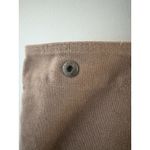 Life is Good Brown LOVE Canvas Tote Bag Pink Letters Beach Grocery Sustainable * Photo 11