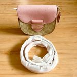 Coach Morgan Saddle Bag In Colorblock Signature Canvas #CF410 Photo 4