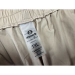 Mono B NWT Women's Light Beige Khaki Elastic Waist Athletic Shorts Size 1XL Photo 1