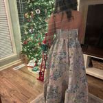 Mac Duggal  Brocade Floral Gown Photo 2