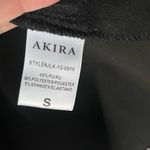 Akira  into the Matrix faux leather long sleeve mini dress black small NWT Photo 11