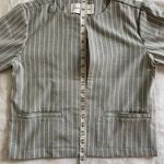 Cupcakes and Cashmere NWT  Light Heather Grey Pin Strip Blazer Size XS Photo 6