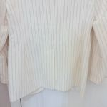 Anne Klein NWT!! Vanilla Ice Latte Pinstripe Blazer Photo 6