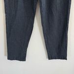 Sundance  Vie De Reve Paperbag Pants Gingham Checkered Linen Blend Size 10 Photo 9