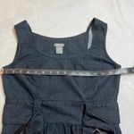 Ann Taylor  Sleeveless Denim Dress w/ Waist Tie Size 2 Knee Length Casual Office Photo 9