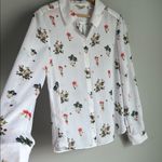 Ted Baker  Simma Floral Printed Woven Shirt in White - Size 6 Photo 5