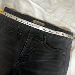 Madewell 9” High Rise Skinny Distressed Knees Womens Size 25 Faded Black Jeans Photo 8
