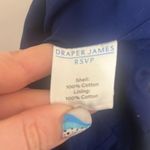 Draper James ✨ Eyelet Textured Notch Lapel Blazer Sz XL Navy Jacket✨ Photo 8