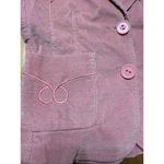 Vintage 1990’s /Y2K Jennyfer.J Mauve Corduroy Jacket Juniors Medium Pink Photo 2