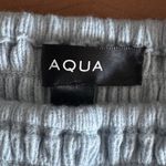 AQUA Womens Blouse Sz Small Smocked Puff Sleeve Boho Cottagecore Coastal Cowgirl Photo 6