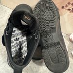 Diesel adidas Nizza Trek Sneakers Women's Size 7 Black Rose Gold Platform Leather Photo 7