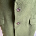 DKNY Vintage 1990s  Wool Cashmere Blazer Green Two Button Hong Kong Size 10 Photo 1