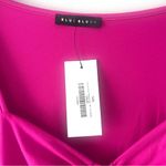 Blue Blush NWT Fuchsia Long-sleeve Sweetheart Body Suit Photo 2