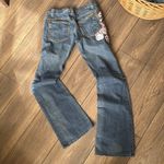 Authentic × Grail × Seditionaries Grails Skull Patch Flare Denim Jeans size 26 Blue Photo 7