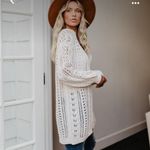 VICI  Colleen Button Down Cardigan Tan/Beige Photo 2