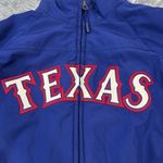 Majestic Texas Rangers MLB Jacket Women’s SZ S Authentic  Full Zip Therma Base Bl Photo 1