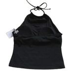 ANDIE NWT  The Baja Top Halter Tie Neck Removable Cup Medium Bust Support M Black Photo 13