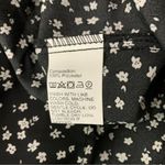 Dazy Black White Floral Mini Skirt Flowy A Line Cottagecore Aesthetic Medium Photo 4