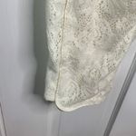 Anthropologie Saturday Sunday Quilted Lace Crochet Ivory Joggers W-759 Sz S Photo 8