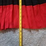 Leslie Pomer Vintage Long Maxi Dress Pleated Skirt Long Sleeve Made in USA Red Size undefined Photo 11