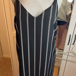 Cotton On  Black & White Striped Dress Photo 0