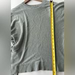 Lululemon Cashlu Knit Pullover Sweater Fern Green long sleeve cashmere blend 6 Photo 6