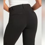 Betabrand  Classic Dress Pant Yoga Pants Size Medium Black Photo 3