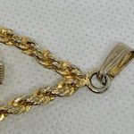 Vintage AMCHRON Swiss made mechanical wind up Gold Tone Pendant pocket Watch Photo 4