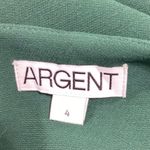 NEW Argent Vest Emerald Green Sleeveless Button Down Tie Belt Midi Maxi Dress 4 Photo 3