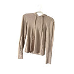 J.Crew Women's Beige Hoodie Long Sleeve Photo 1