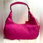 Juicy Couture NEW  Pink Glitz Hobo Crossbody Bag Photo 3