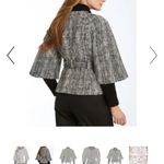 Trina Turk Black & White Tweed Dickens Jacket Photo 1