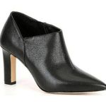 Cole Haan Vestry Leather Dress Pump Shooties Black Heeled Womens Photo 4