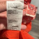 Cleobella  Blair Tassel-Cuff Ruffle Mini Dress, Red Floral, Size XS Photo 14