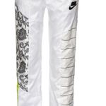 Nike Women's Woven Track Trousers Sweats Pants Joggers White/Black Size XS New Photo 5