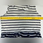 Lands' End Lands’ End Blue Sundress Sleeveless Navy & White Plus Size 1X (16-18) NWT Summer Photo 12