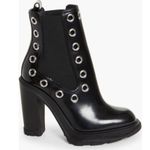 Alexander McQueen  Tread Grommet Embellished Boots Black Size 35.5 NEW $1290 Photo 12