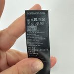 Topshop Mini Skirt 6 Blue Black Textured Indie Sleaze Edgy Y2K Alt Statement Photo 6