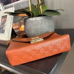 Valentino By Mario Valentino Isabelle Dollaro Leather Crossbody BrownstoneGilt W Brown Photo 8