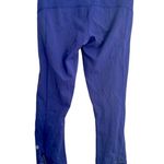 Lululemon PURPLE REFLECTIVE SHIRRED RUCHED ANKLE CAPRI LEGGINGS 4 Photo 5