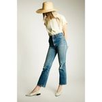 BY FAR Carr Flats in Limewash White Leather 37 With Box Womens Ballet Size 6 Photo 13