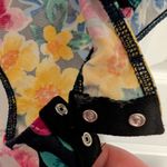 White Birch Women’s Floral Bodysuit Small Crisscross V-Neck One Piece Casual Top Photo 12