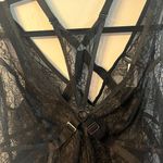 Torrid Curve 3 Black Lace Thong Bodysuit with Neck Harness Lingerie Sz 3x NWT Photo 5