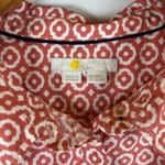 Boden USA Boden Women's Button Down Shirt Long Sleeve Geometric Print Casual Top 16/18R Photo 2